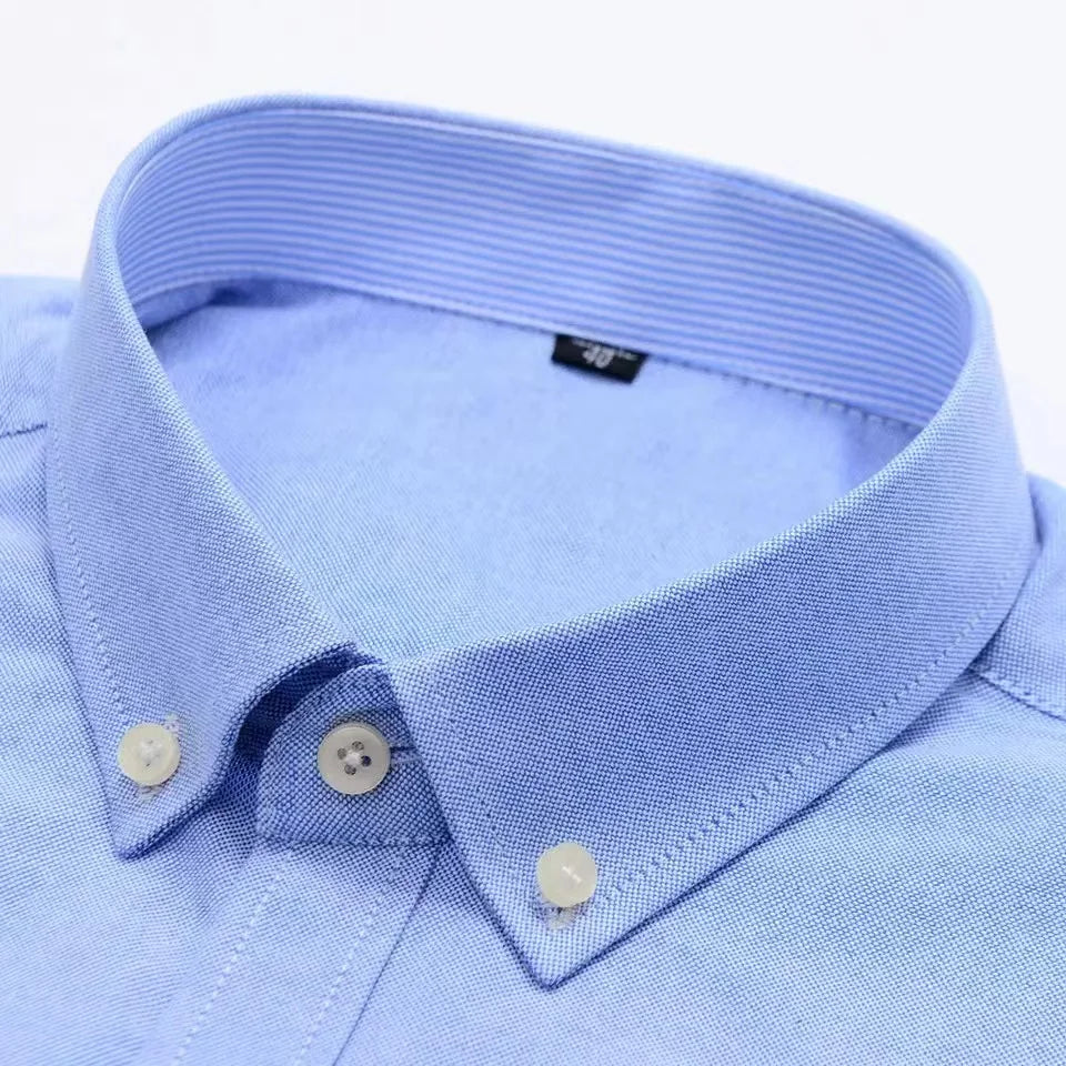 Corbin Cotton Button-Up Long Sleeve Shirt