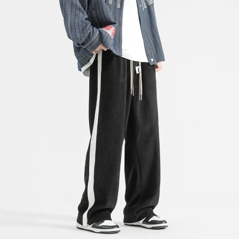 Doryan Wide-Leg Drawstring Sweatpants