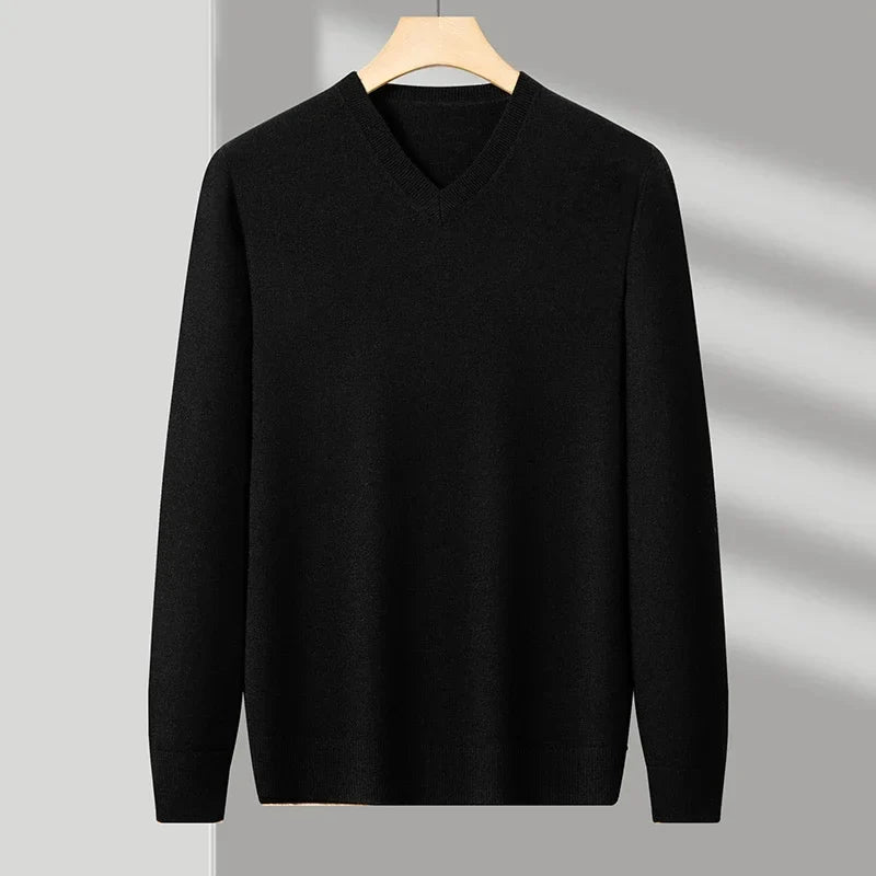 Vestori Wool V-Neck Sweater