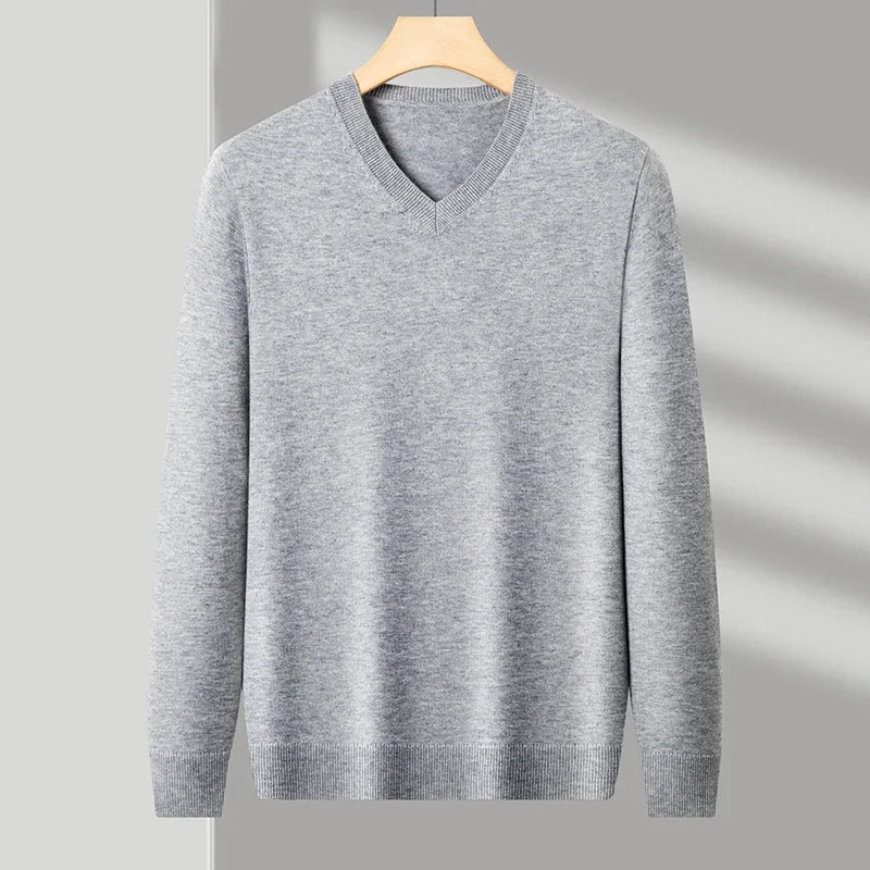 Vestori Wool V-Neck Sweater