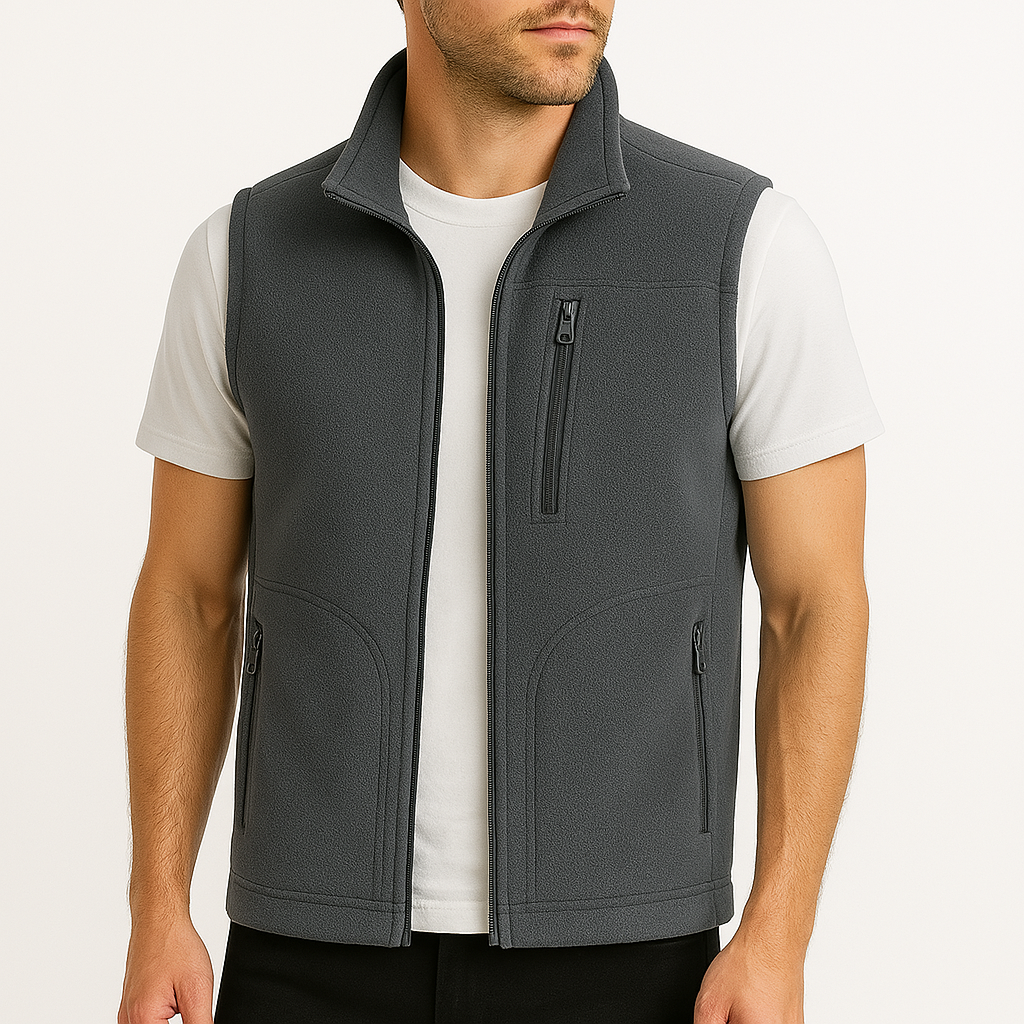 Montero Fleece Zip-Up Vest