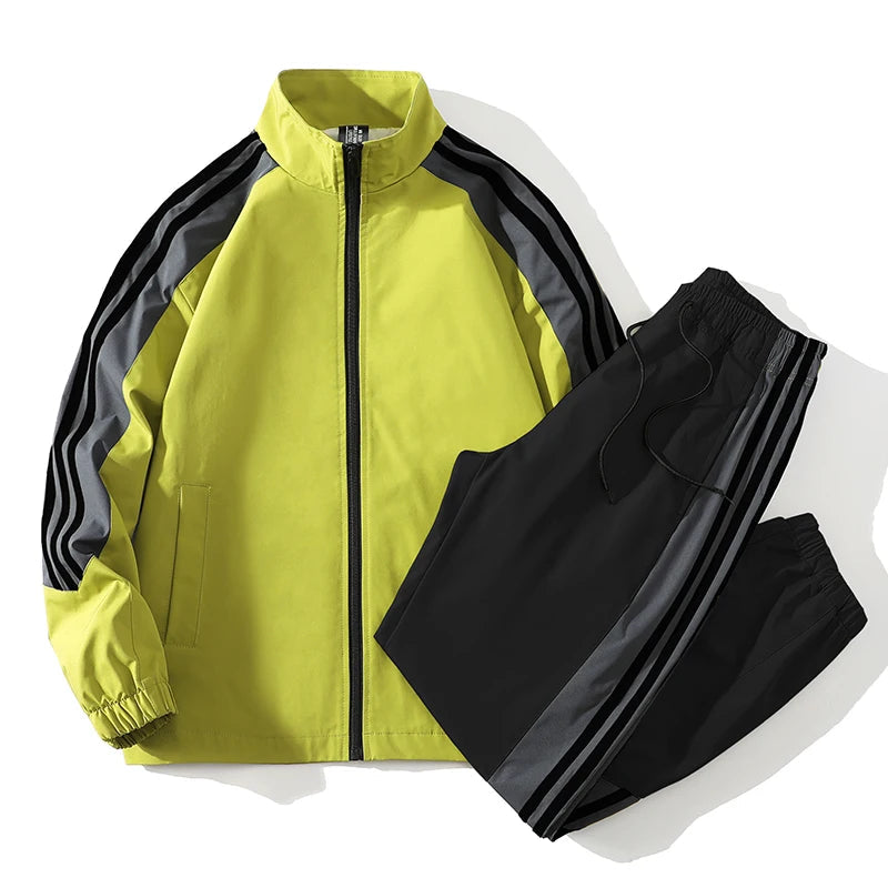 Harlow Full-Zip Jogger Set – Men's 2-Piece Tracksuit