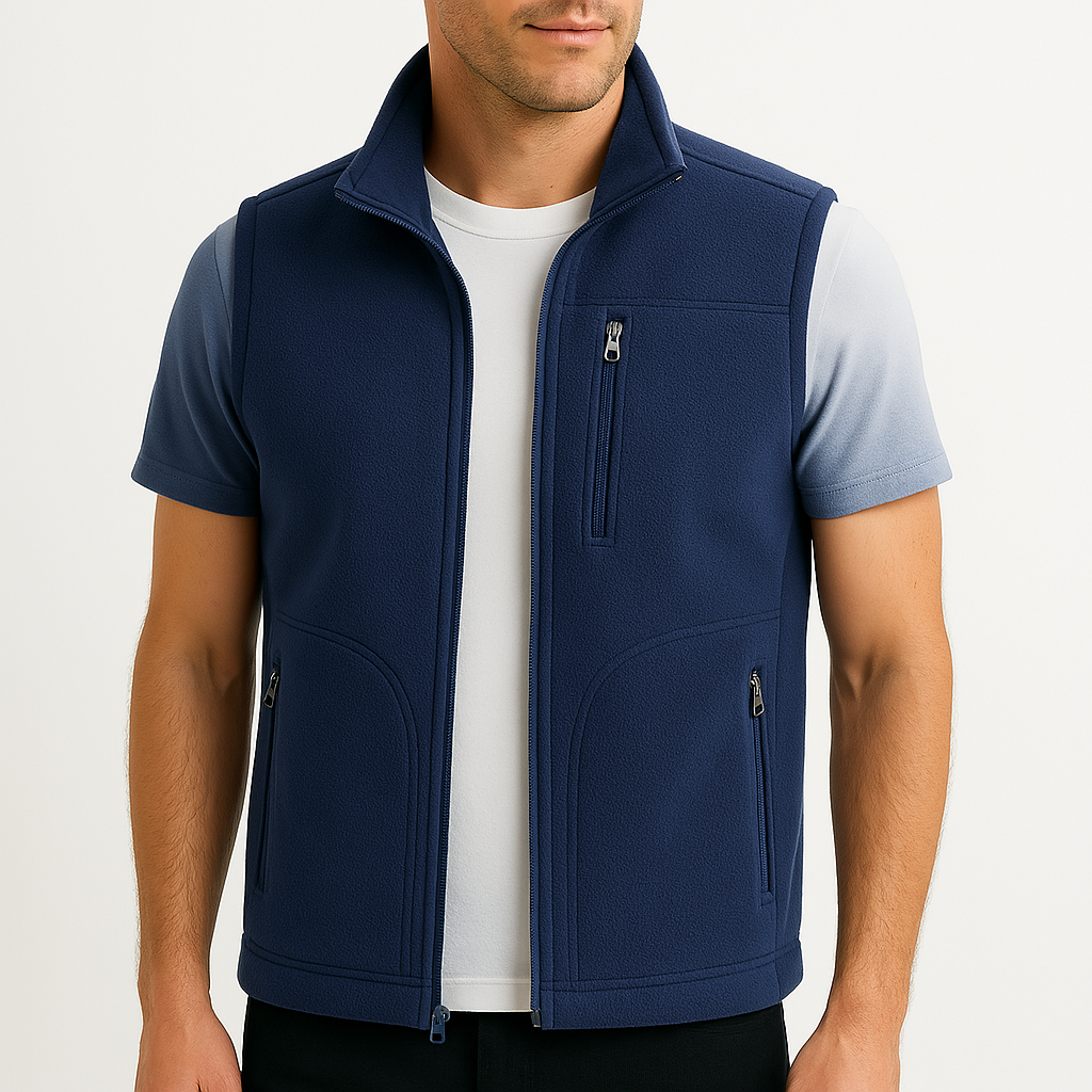 Montero Fleece Zip-Up Vest